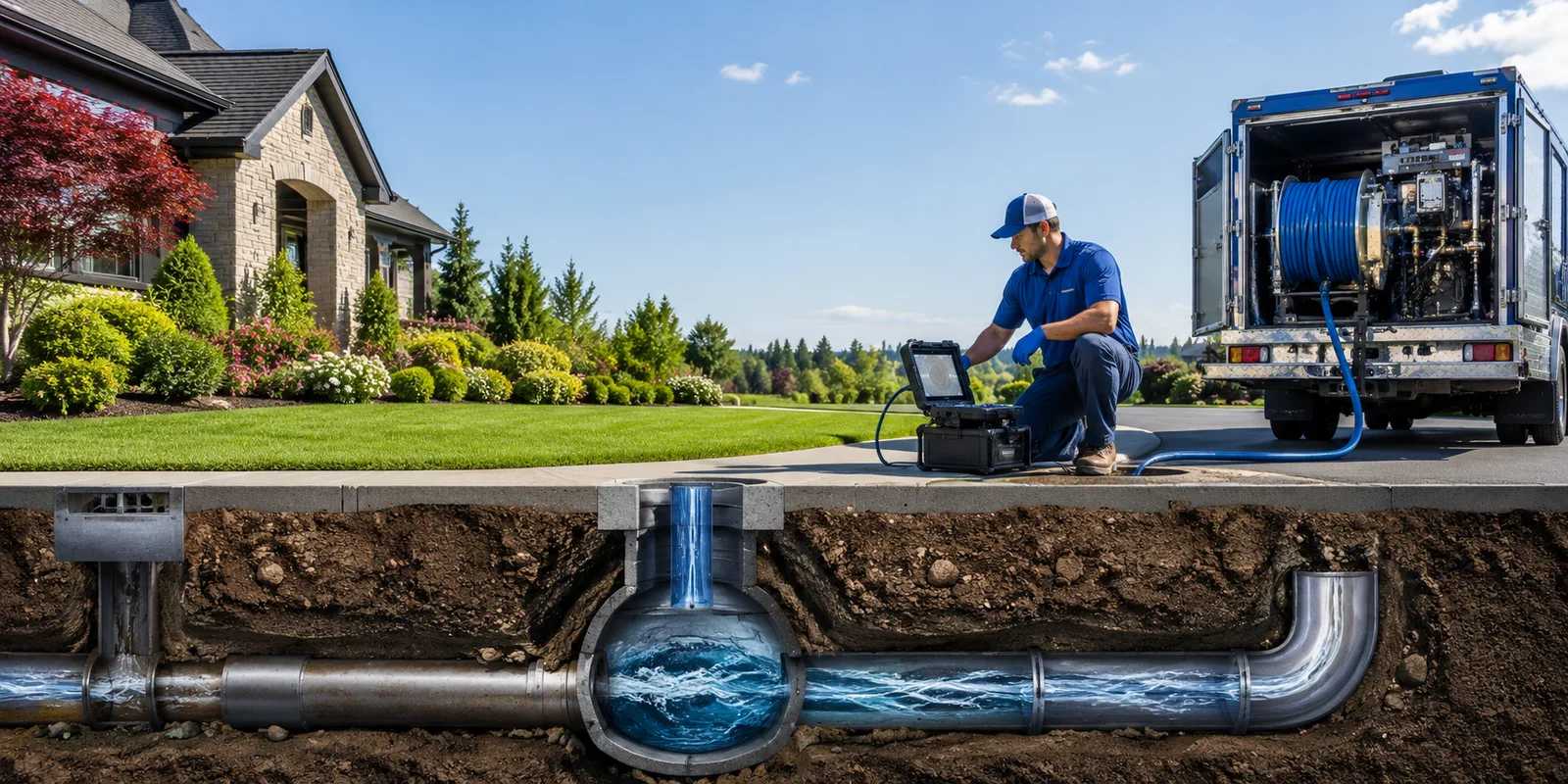 Drainage restoration information for Mark Center, OH